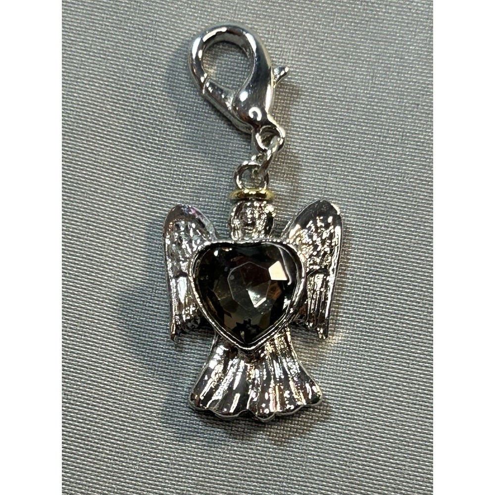 guardian angel charm january‎ birthstone dark crystal